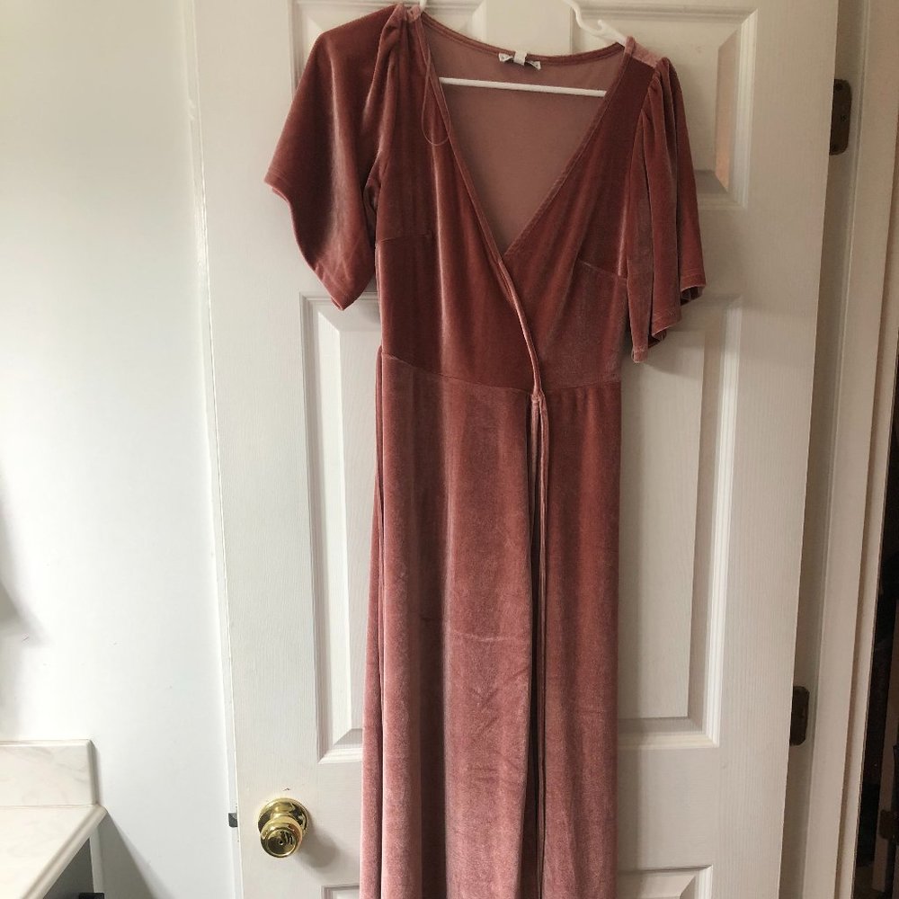 Baltic Born Velvet Bridesmaid Dress